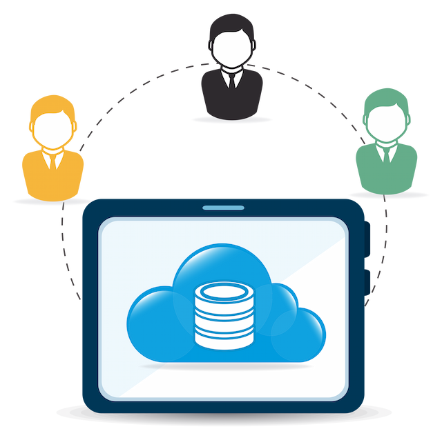 Cloud migration illustration